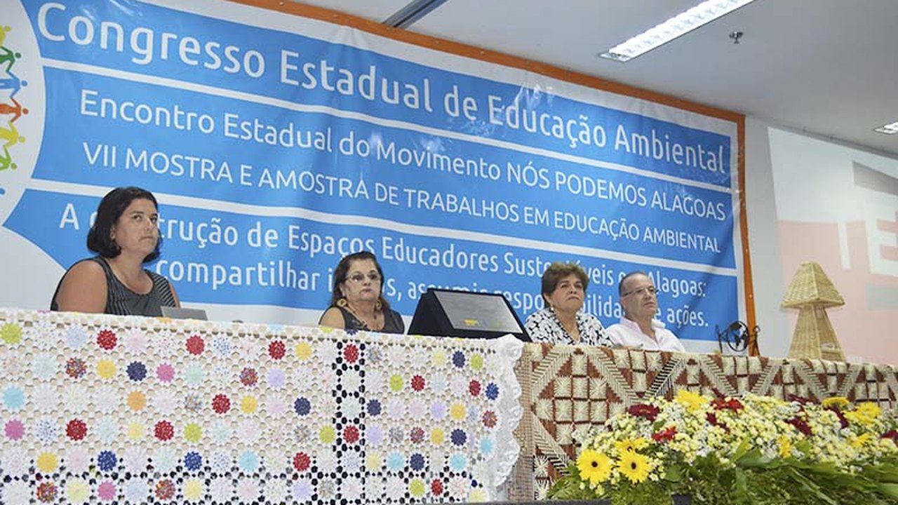 Maceió: Secretária participa de congresso sobre educação ambiental