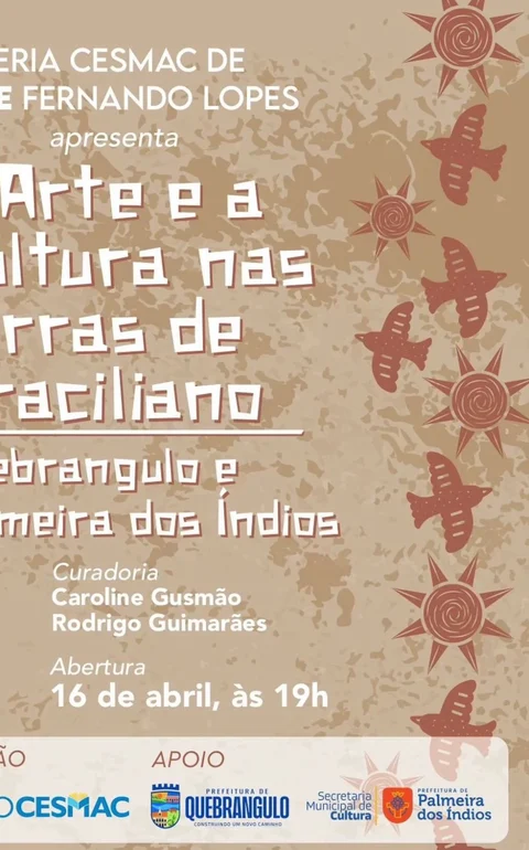 Galeria Cesmac de Arte Fernando Lopes apresenta exposição sobre cultura das terras de Graciliano Ramos