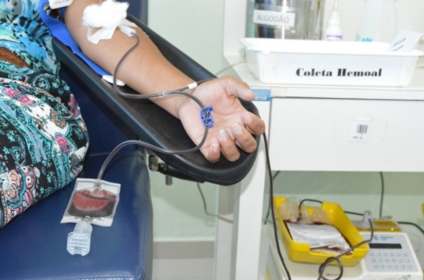 Hemoal está com apenas 28% do estoque de sangue necessário