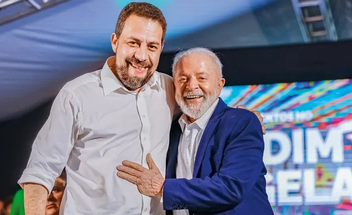 Guilherme Boulos e Lula Guilherme Boulos e Lula