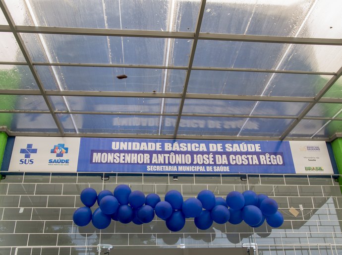 Cristiano Matheus inaugura UBS Monsenhor Antônio, em Massagueira