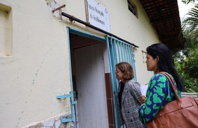 MPAL recebe denúncia e fiscaliza condições de comunidade acolhedora para dependentes químicos em União dos Palmares