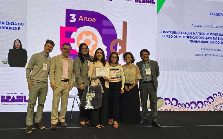 Maceió é destaque na Mostra Nacional de Experiências Exitosas do PET-Saúde, Edição Equidade, em Brasília (DF)