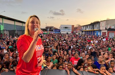 Pilar: milhares de crianças brincam durante dois dias com a vereadora Thais Canuto