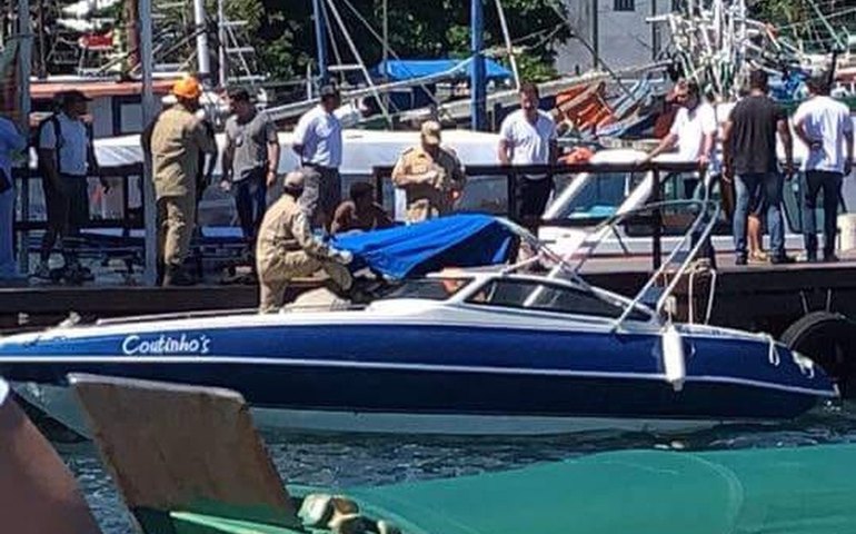 Lancha atropela cinco banhistas em Angra dos Reis