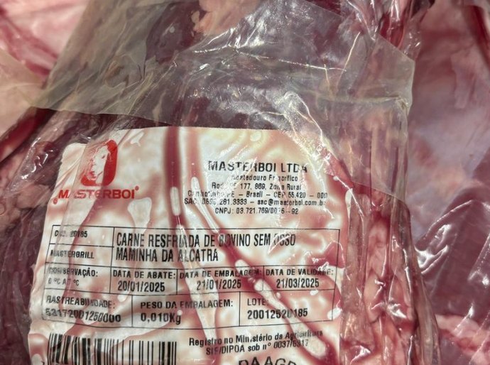 Vigilância Sanitária apreende 150 kg de carnes impróprias para consumo na capital
