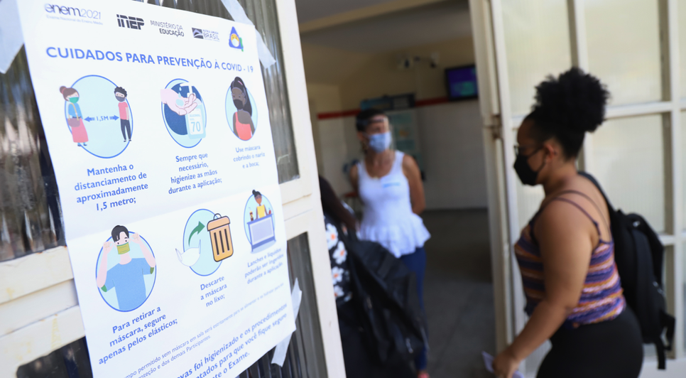 Enem 2021: mais de 22% dos candidatos inscritos faltaram ao primeiro dia de provas em Sergipe / Foto: Foto: Eugênio Barreto/Seduc
