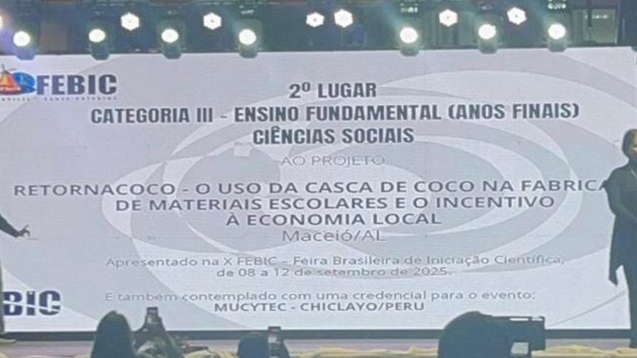 Escolas do SESI Alagoas conquistam premiações de destaque na Febic 2025