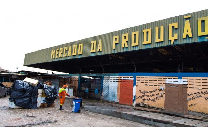 Mercado da Produção, no bairro da Levada