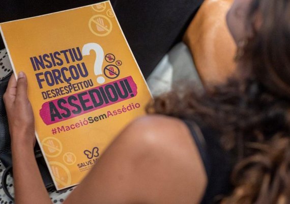 Prefeitura lança campanha 'Maceió sem Assédio' em estabelecimentos comerciais