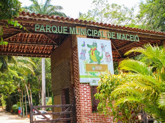 Parque Municipal é opção de lazer para o fim de semana em Maceió