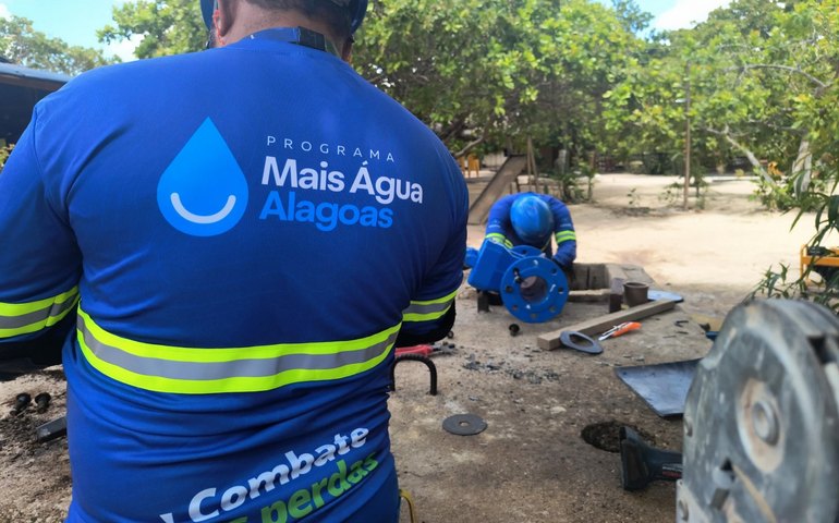 Sete cidades do interior de Alagoas recebem obras e manutenções preventivas na rede de saneamento