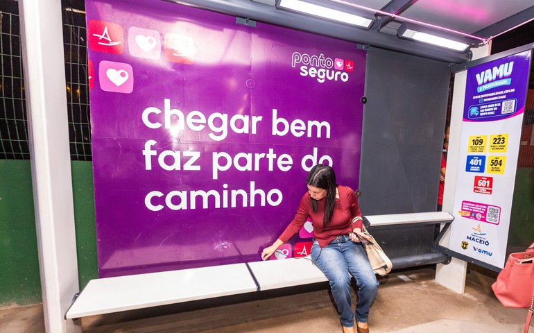 Prefeitura de Maceió lança Ponto Seguro para reforçar segurança em abrigos de ônibus