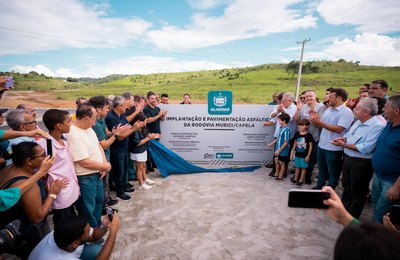 Governador Paulo Dantas promove entregas de rodovia e uma Creche CRIA, em Murici