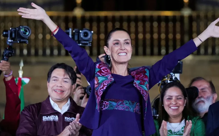 Presidente eleita do México diz que proposta de reforma judicial incluirá eleição de juízes por voto popular