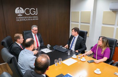 OAB discute demandas da advocacia alagoana na Corregedoria-Geral de Justiça