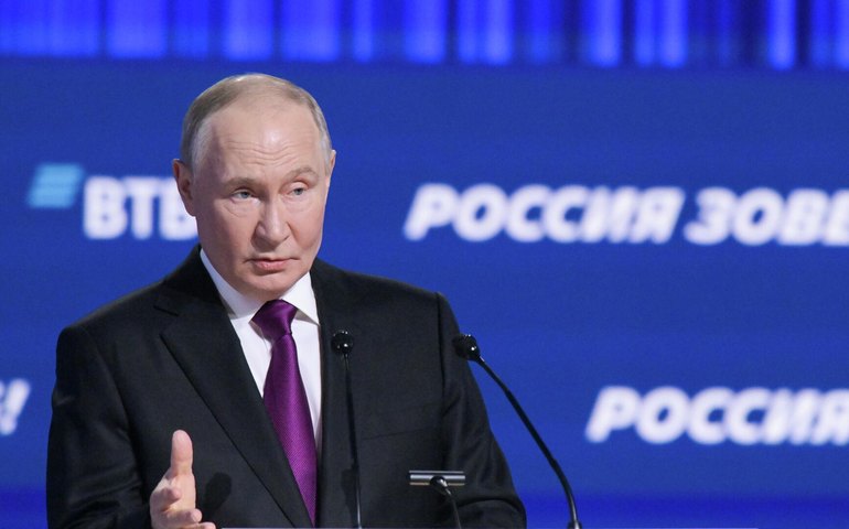 Putin atribui turbulências globais a medidas anticompetitivas do Ocidente