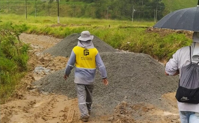 Prefeitura e Setrand iniciam recuperação de pontes e estradas vicinais de Viçosa