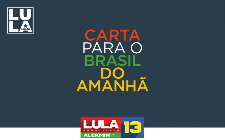 Carta para o Brasil do Amanhã