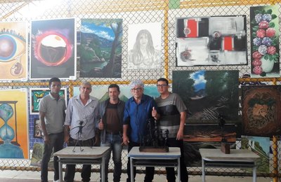 Artistas arapiraquenses participam de exposição em Limoeiro de Anadia