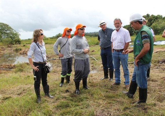 Ministério Público faz vistoria na várzea do rio Santo Antônio