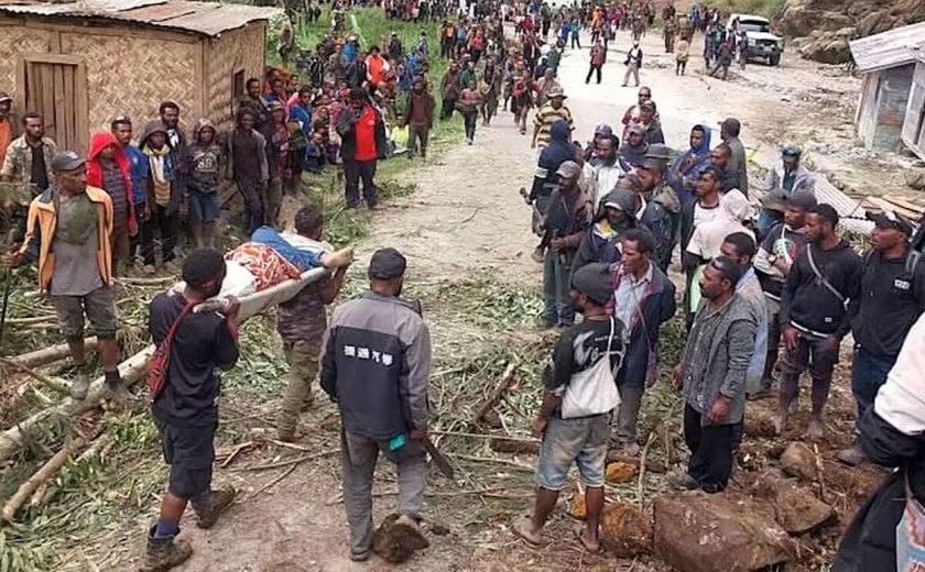 Papua-Nova Guiné faz retirada de cerca de 8 mil moradores de vilarejos remotos sob novo risco de deslizamento de terra