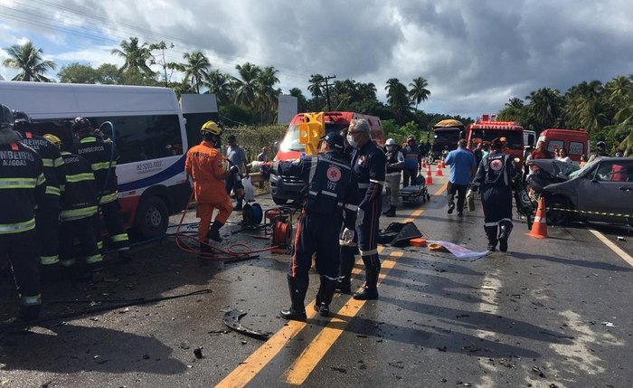 Corpo de Bombeiros e Samu foram acionados para resgate