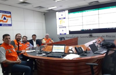 Defesa Civil Nacional prepara ações para a região do Pinheiro 