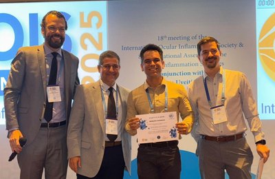 Pesquisa desenvolvida no HUPAA sobre doença ocular é premiada em congresso internacional