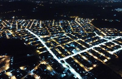 Complexo habitacional de Arapiraca brilha com 100% de iluminação em LED e obras em toda região