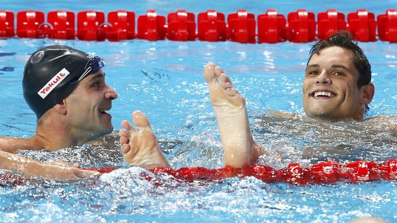 Atrás de Manaudou, Nicholas garante a prata nos 50m borboleta; Cielo é 6º