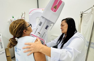 Hospital da Mulher realiza mais de 2.200 exames de mamografia no primeiro semestre deste ano