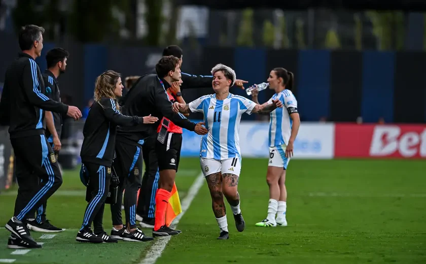 Argentina garante ​vaga nas semifinais da Copa América Feminina
