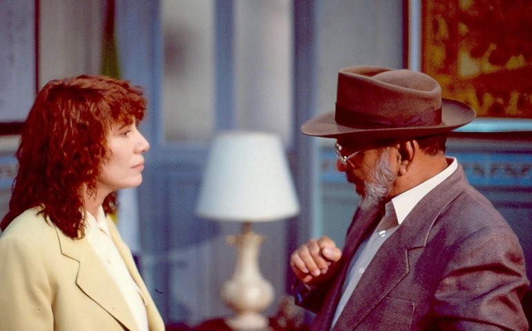 Renata Sorrah e Lima Duarte relembram a novela Pedra sobre Pedra