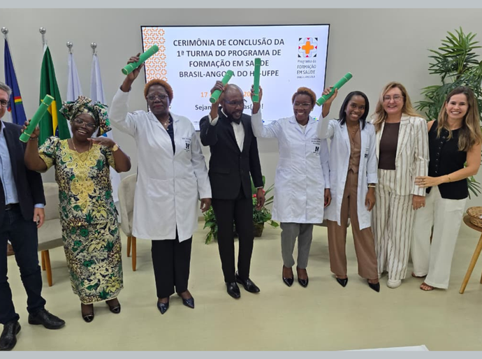 HC celebra conclusão de fellowship de profissionais da saúde angolanos