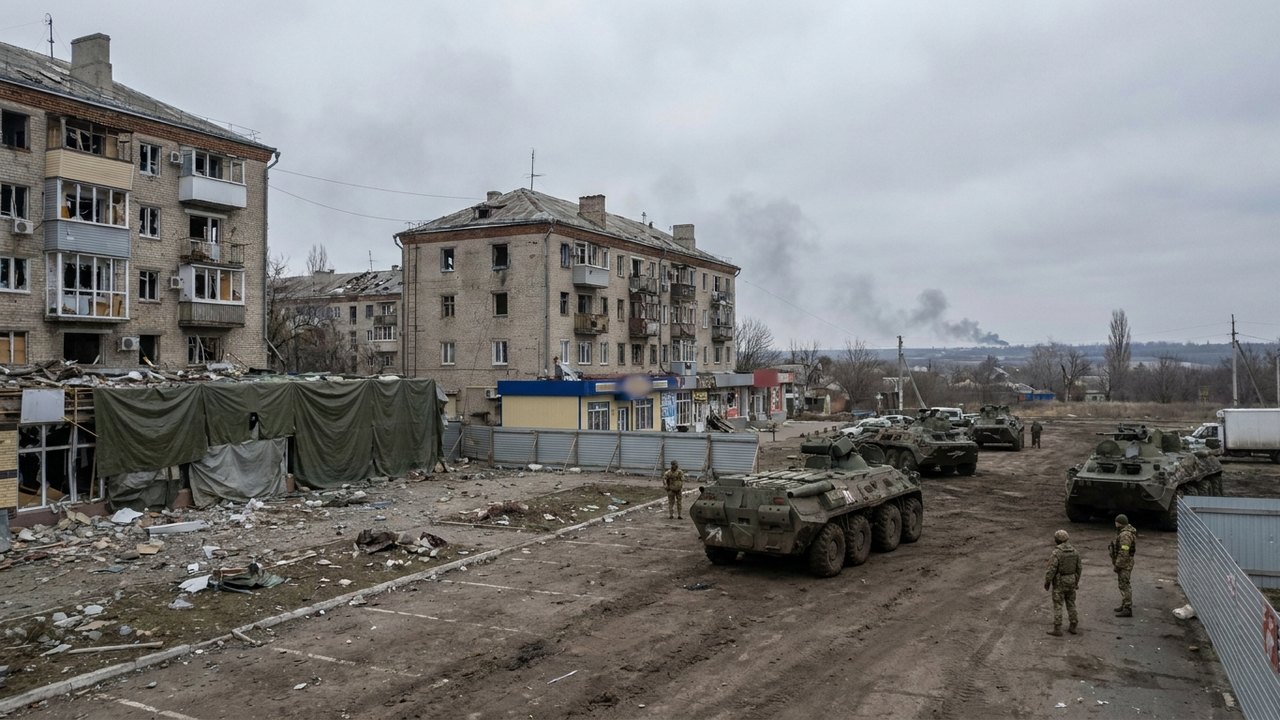 Rússia afirma ter tomado 104 edifícios em Konstantinovka