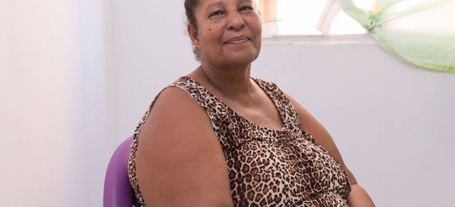 Rosane Maria, de 55 anos. Foto: Victor Vercant/Secom Maceió.