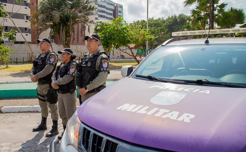 Patrulha Maria da Penha atua na proteção de seis mil alagoanas contra agressores