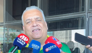 Alfredo Gaspar concedeu entrevista coletiva antes de evento com lideranças políticas do interior alagoano