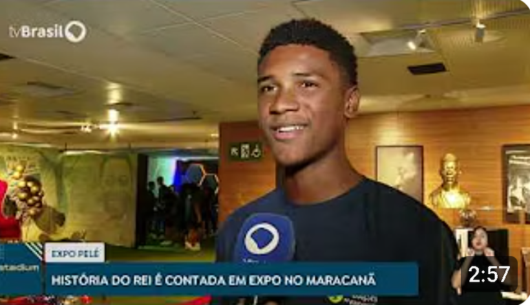 Stadium | Exposição no Rio conta a história do Rei Pelé