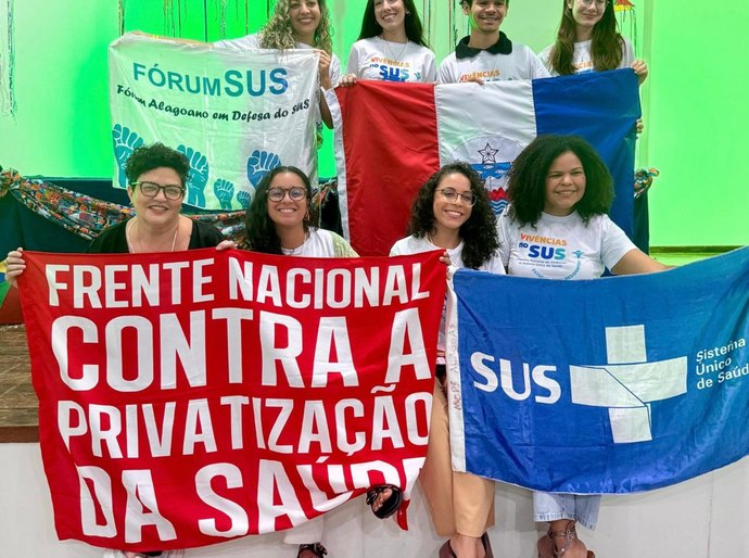 Estudantes da Uncisal participam em Recife de evento sobre vivências e estágios na realidade do SUS