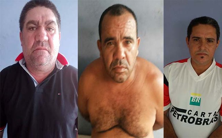 Operação prende três e apreende armas e munições