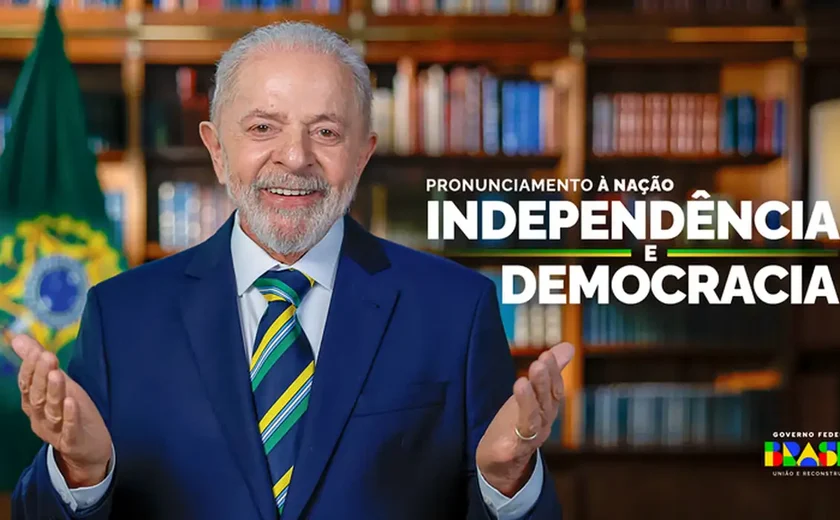 Lula exalta democracia em pronunciamento da Independência