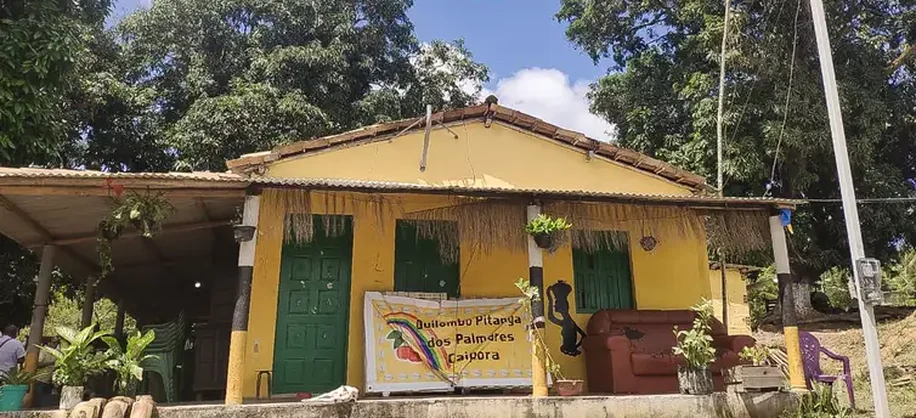 Simões Filho/ Bahia 19/08/2023 Casa da Mãe Bernadete, liderança do Quilombo Pitanga dos Palmares, assassinada na Bahia. Foto Janaína Neri.