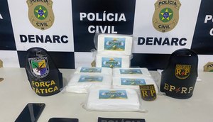 Homem é preso com 7kg de cocaína em condominínio na Zona Sul de Aracaju / Foto: Foto: SSP/SE