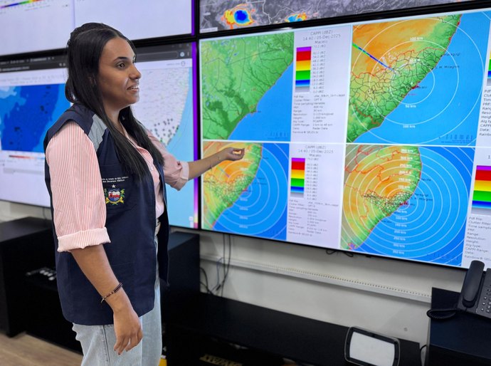 Semarh prevê fim de semana de sol entre nuvens e calor intenso em Alagoas