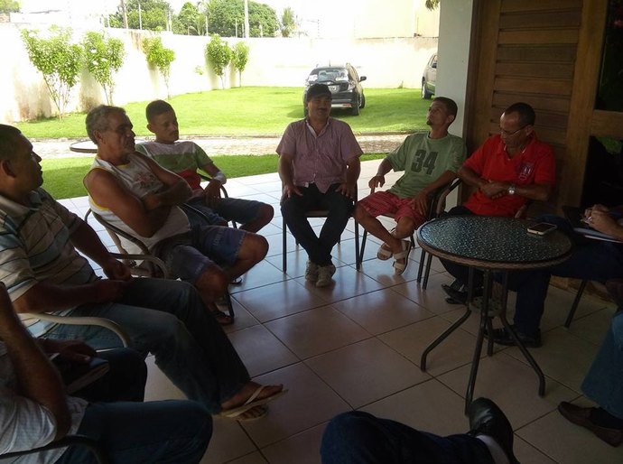 Prefeito Carlos Alberto se reúne com presidente da Colônia de Pescadores de Pilar