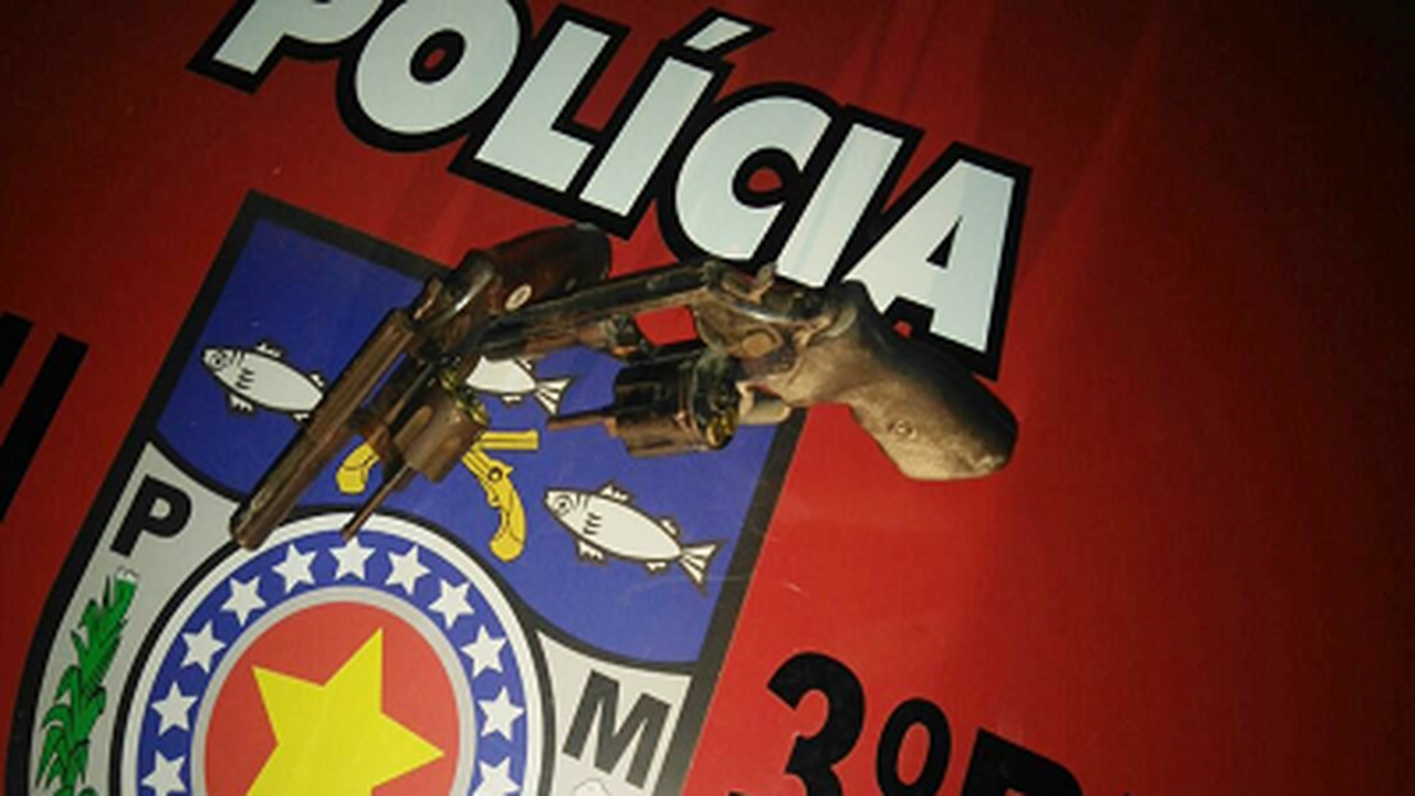 3º BPM apreende duas armas de fogo em Arapiraca