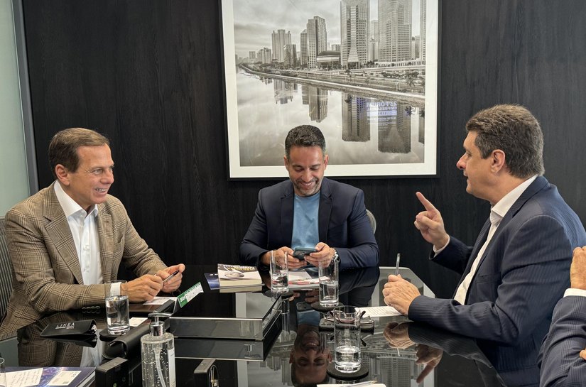 Paulo Dantas se reúne com João Dória em São Paulo