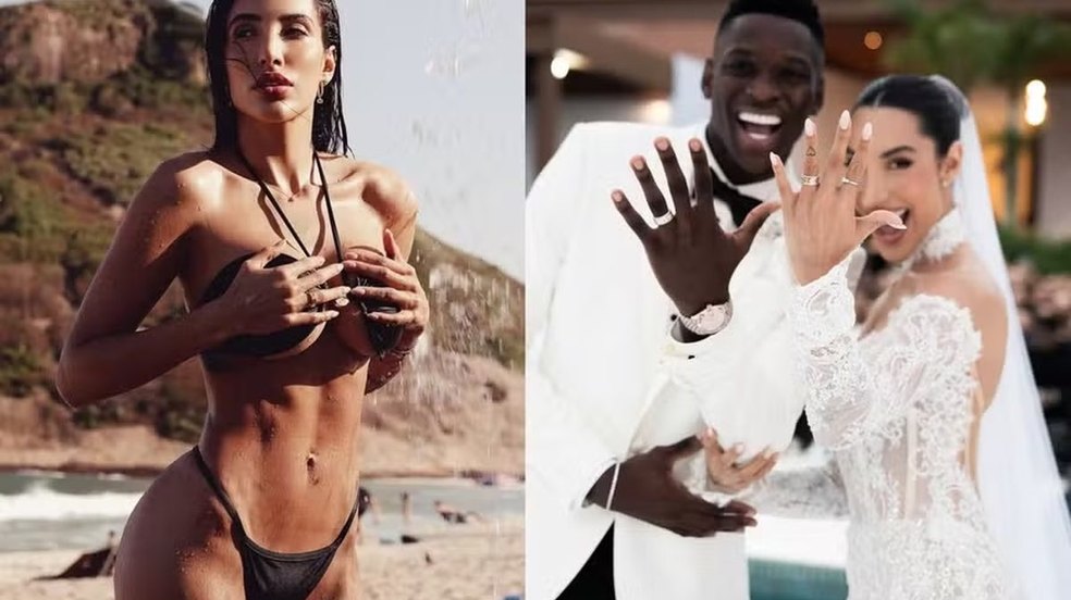 Luiz Henrique e Tammy Parisoto oficializam casamento em cerimônia discreta no Rio